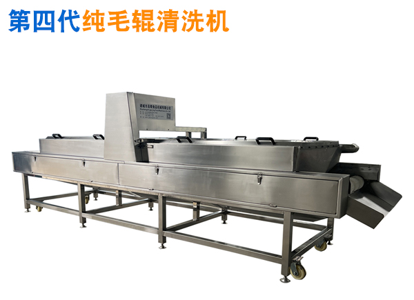 第四代純毛輥牡蠣清洗機(jī)側(cè)排上置電機(jī)款